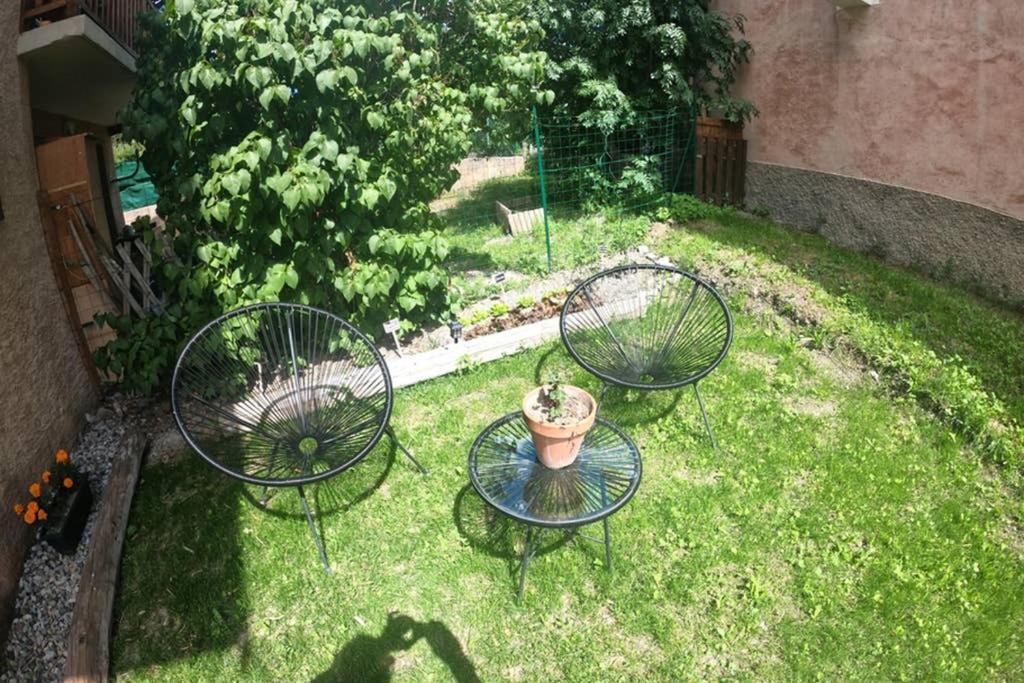 Briancon, Appartement Avec Jardin Et Terrasse. Luaran gambar